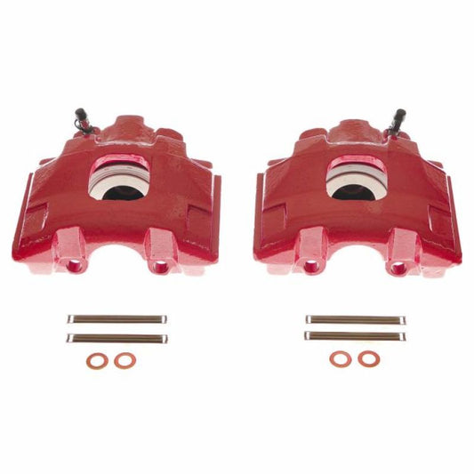 Power Stop 98-03 Mercedes-Benz ML320 Front Red Calipers w/o Brackets - Pair