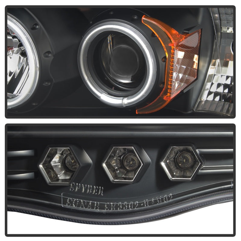 Spyder Dodge Ram 1500 02-05 03-05 Projector Headlights CCFL Halo LED Blk PRO-YD-DR02-CCFL-BK