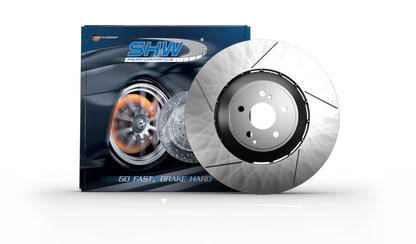 SHW 17-20 Porsche Panamera 4 3.0L w/20in Wheel w/o Ceramics Left Rear Slot LW Rotor (971615601G)