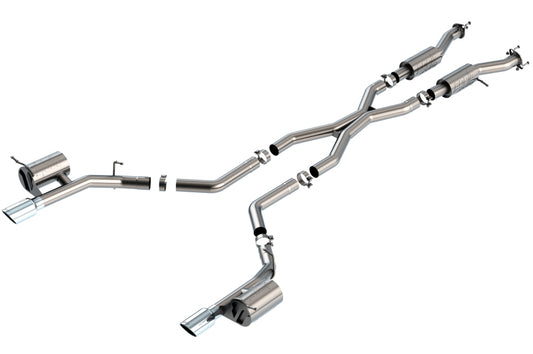 Borla 2021+ Dodge Durango SRT Hellcat 6.2L V8 AWD ATAK Cat-Back Exhaust System - T-304SS