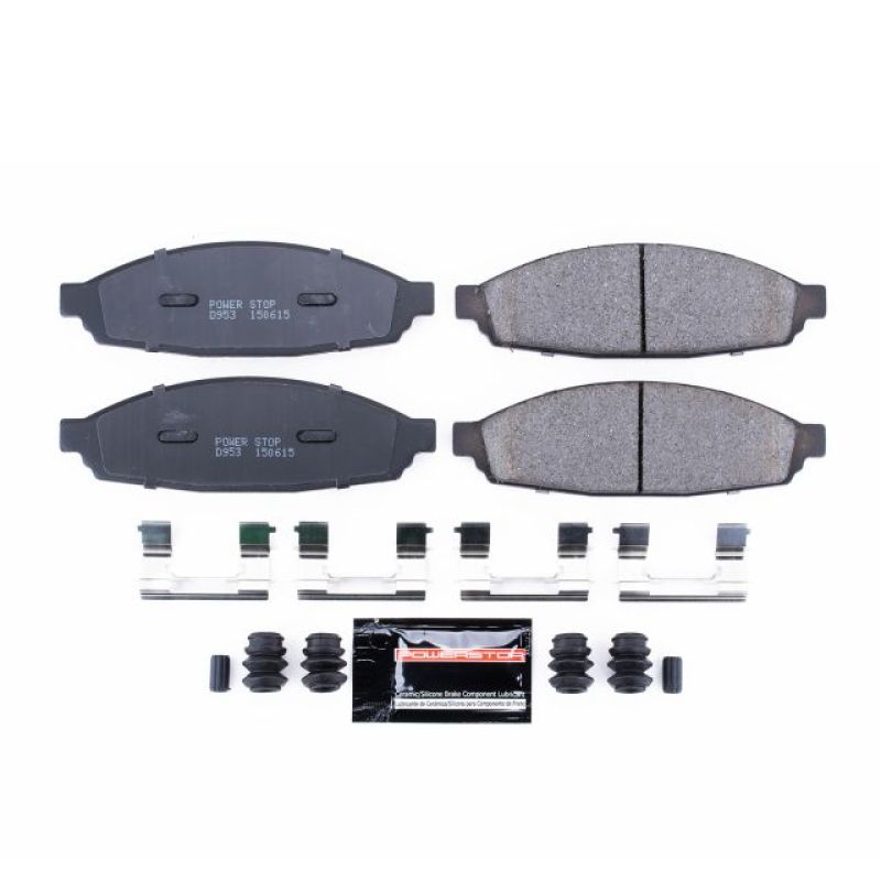 Power Stop 03-05 Lincoln Aviator Front Z23 Evolution Sport Brake Pads w/Hardware