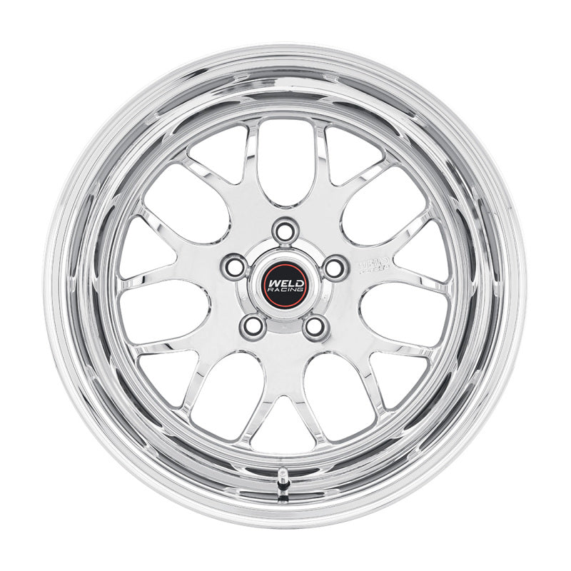 Weld RT-S S77 17x9 / 5x115 BP/ 6.2in Backspace (High Pad) Polished Wheel - Non-Beadlock