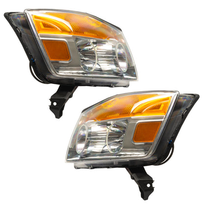 Oracle Lighting 08-15 Nissan Armada Pre-Assembled LED Halo Headlights -Red NO RETURNS