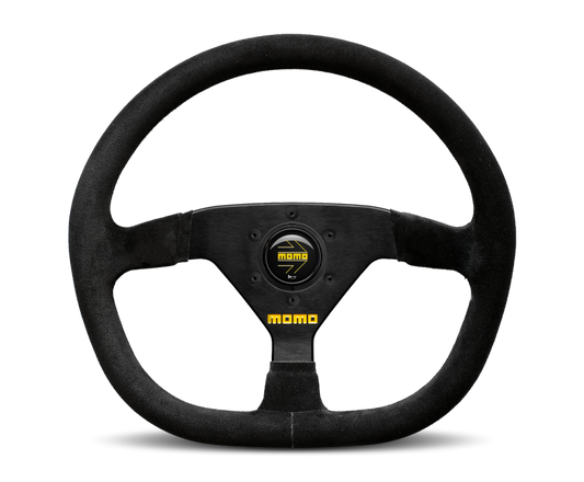 Momo MOD88 Steering Wheel 350 mm -  Black Suede/Black Spokes