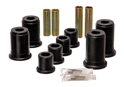 Energy Suspension 99-04 Chevy Silverado/GMC Sierra Black Front and Lower Control Arm Bushing Set