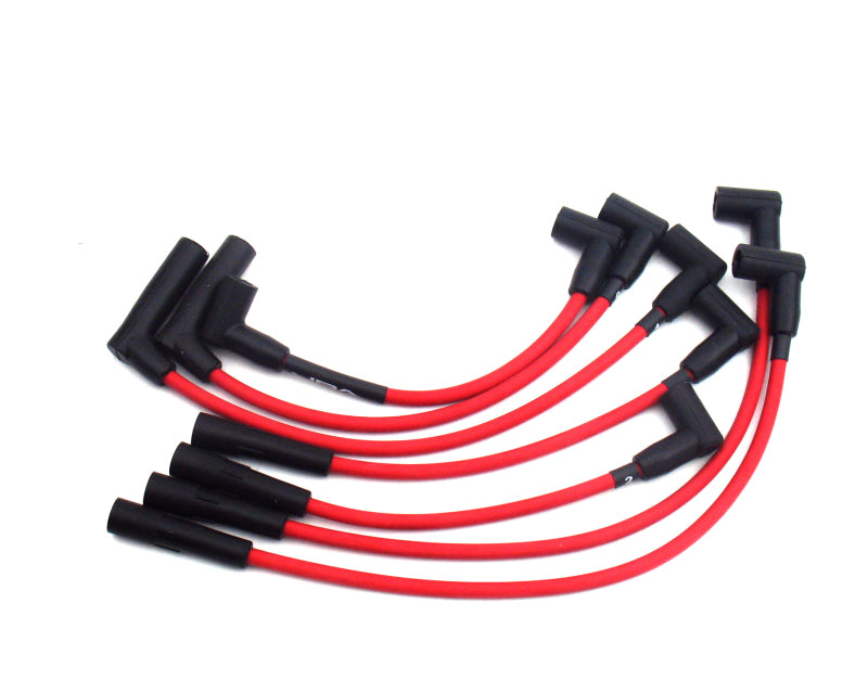 JBA 91-00 Jeep 4.0L Ignition Wires - Red