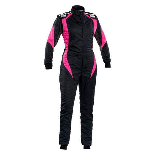 OMP First Elle Overall Black/Fuchsia - Size 50 For Women - (Fia 8856-2018)