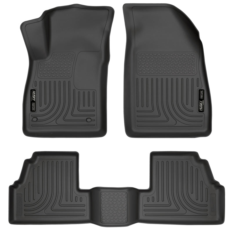 Husky Liners 13-14 Buick Encore WeatherBeater Black Front/2nd Row Floor Liners