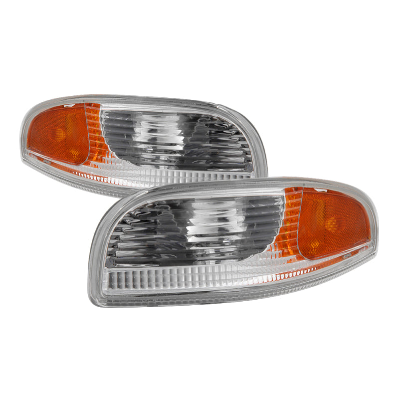 xTune Chevy Corvette 97-04 Bumper Signal Lights - Chrome CBL-JH-CCORV97-AM-C