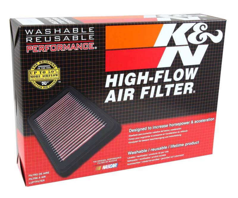 K&N 17-20 Mercedes Benz E63 V8-4.0L F/I Replacement Drop In Air Filter