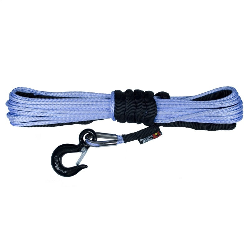 Rugged Ridge Synthetic Winch Line Blue 1/4in X 50 feet