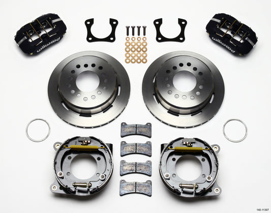 Wilwood Dynapro Low-Profile 11.00in P-Brake Kit 58-64 Olds/Pontiac Ends 2.81in Offset