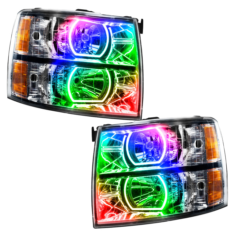 Oracle 07-13 Chevrolet Silverado SMD HL - Square Style - ColorSHIFT