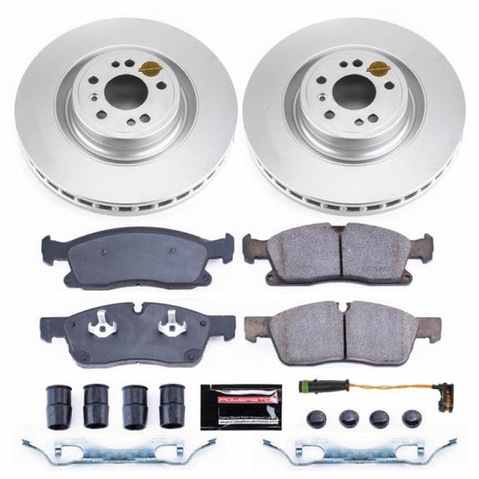 Power Stop 2016 Mercedes-Benz GLE300d Front Z23 Evolution Sport Coated Brake Kit