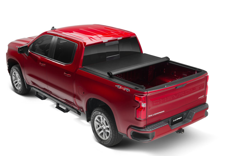 Lund 15-17 Toyota Tundra (6.5ft. Bed) Genesis Roll Up Tonneau Cover - Black