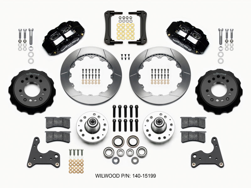 Wilwood Narrow Superlite 6R Front Hub Kit 12.88in 65-72 CDP C Body -Drum