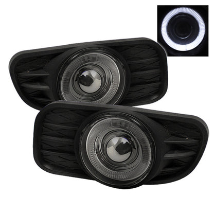 Spyder Jeep Grand Cherokee 99-04 Halo Projector Fog Lights w/Switch Clear FL-P-JGC99-HL