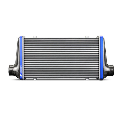 Mishimoto Universal Carbon Fiber Intercooler - Matte Tanks - 450mm Black Core - C-Flow - P V-Band