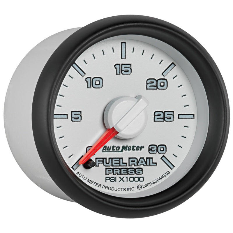 Autometer Factory Match Diesel Fuel  Rail Pressure Gauge 52.4mm 0-30K PSI SE, Cummins 6.7 L, Dodge