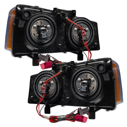 Oracle Lighting 03-06 Chevrolet Silverado Pre-Assembled LED Halo Headlights -Blue