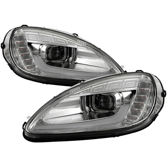 Spyder Apex Series 05-13 Chevrolet C6 Corvette Hi Powered LED Module Headlights