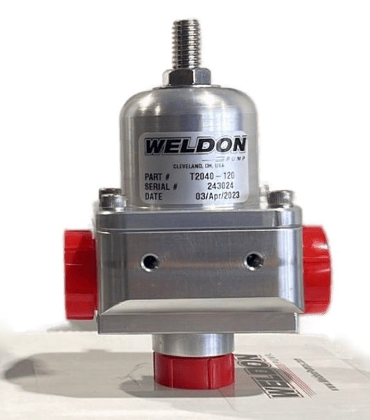 Weldon Racing - T2040 Teflon Diaphragm Fuel Pressure Regulator