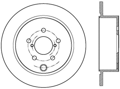 StopTech Slotted Sport Brake Rotor