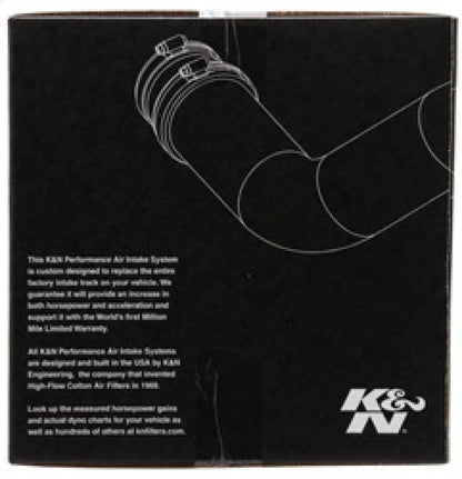 K&N Performance Intake Kit FIPK; 06-07 Cadillac CTS-V 6.0L V8