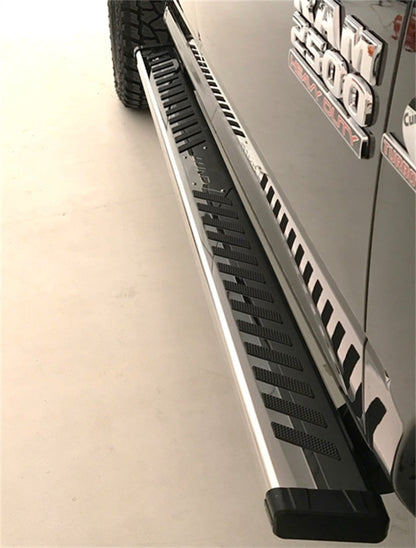 Lund 07-17 Chevy Silverado 1500 Ext. Cab Summit Ridge 2.0 Running Boards - Stainless