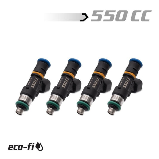 BLOX Racing - Eco-Fi Street Injectors 550cc/min Honda K Series (Set of 4)