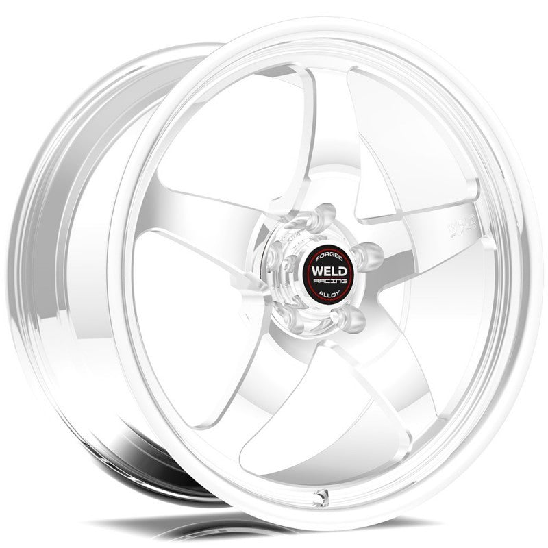 Weld S71 18x5 / 4x7.5 BP / 2.7in. PS Polished Wheel (Medium Pad) - Non-Beadlock