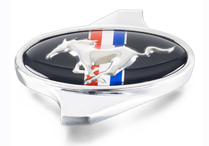 Ford Racing Chrome Air Cleaner Nut w/ Mustang Logo