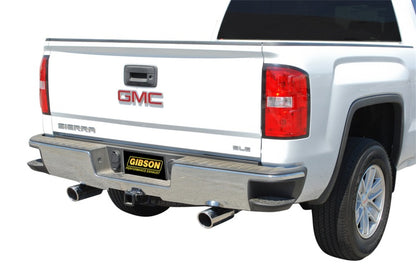 Gibson 14-18 GMC Sierra 1500 Base 5.3L 3in/2.25in Cat-Back Dual Split Exhaust - Stainless