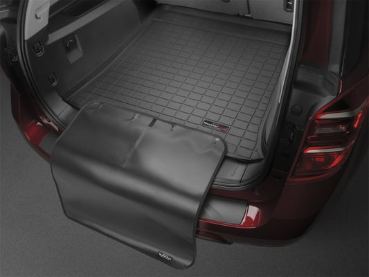 WeatherTech 2020+ Ford Explorer (Behind 3rd Row Seating) Cargo Liner w/ Bumper Protector - Black