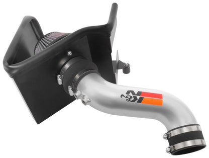 K&N 15-18 Hyundai Sonata L4-2.4L F/I Silver Typhoon Short Ram Intake