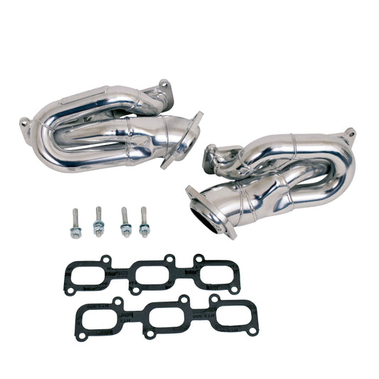 BBK 11-15 Ford Mustang 3.7L Shorty Tuned Length Headers - 1-5/8 Silver Ceramic (CARB EO 11-14 Only)