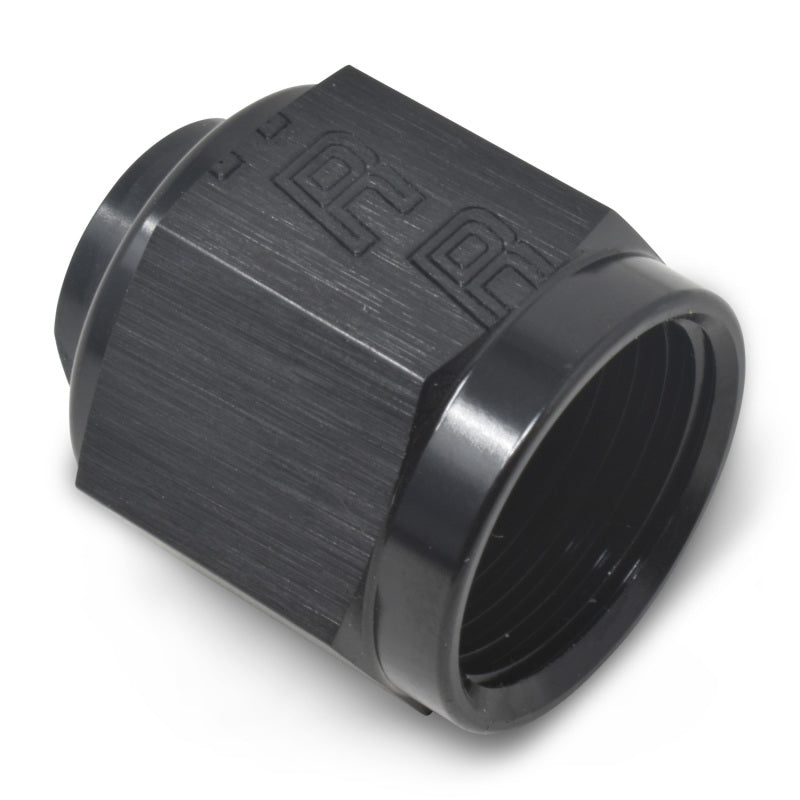 Russell Performance -12 AN Flare Cap (Black)