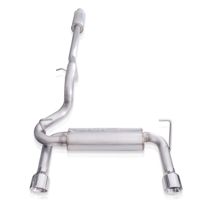 Stainless Works 2018+ Jeep Wrangler JL 304SS Factory Connect 2.5in Cat Back Exhaust System