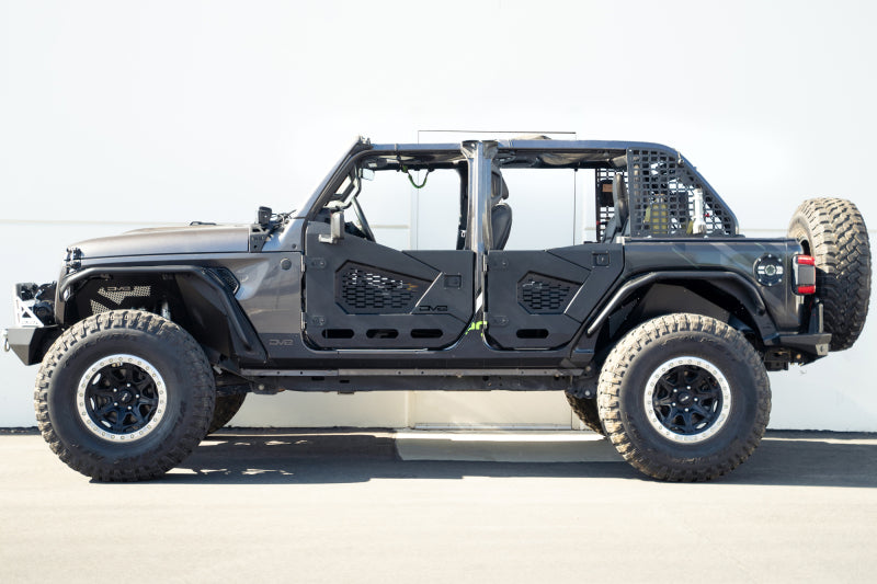 DV8 Offroad 18-23 Jeep Wrangler JL Rock Skins (4 Door Only)