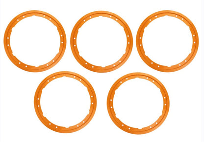 Ford Racing 2021+ Ford Bronco Functional Bead Lock Ring Kit - Orange