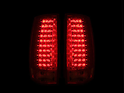 ANZO 2007-2014 Chevrolet Suburban LED Taillights Black G4