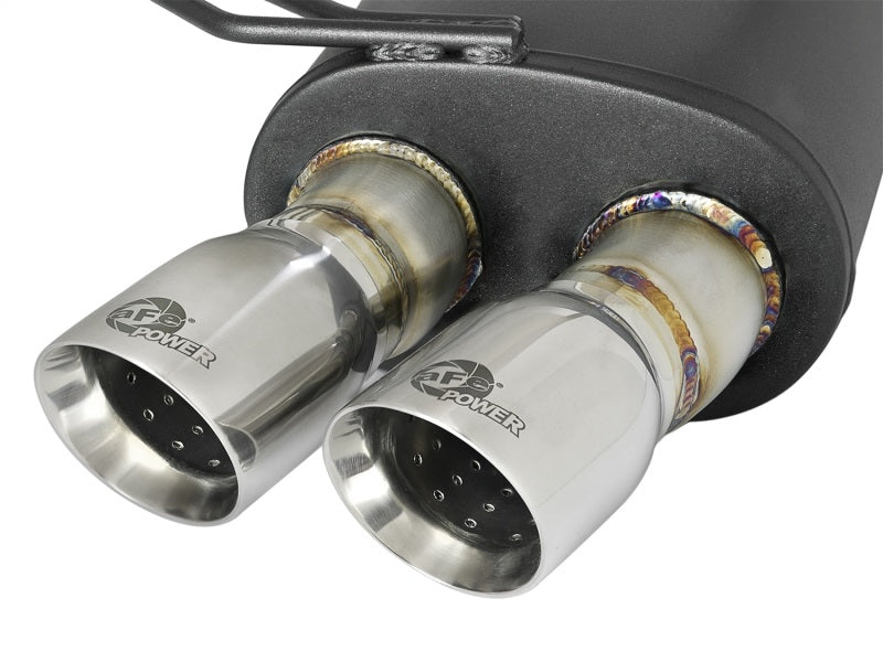 aFe MACH Force-Xp 2-1/2in 304 SS Cat-Back Exhaust w/Polished Tips 05-08 BMW Z4 M Coupe (E86) L6 3.2L