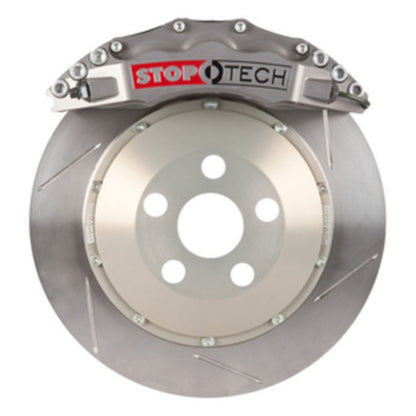 StopTech 06-13 Chevrolet Corvette Z06 Front BBK w/Trophy STR-60 Calipers Slotted 355x32mm Rotor