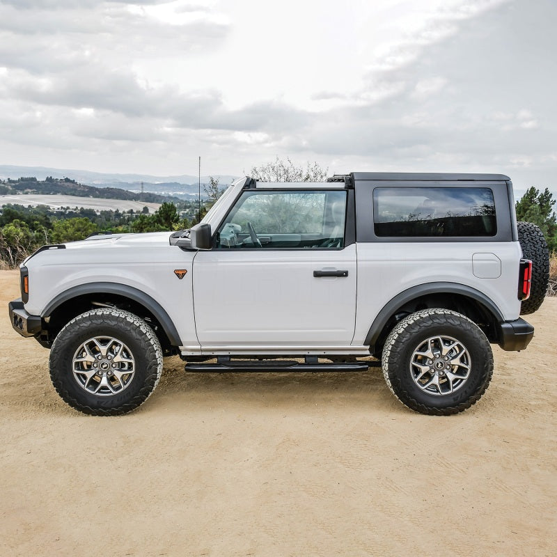 Westin 21-22 Ford Bronco (2-Door) PRO TRAXX 4 Oval Nerf Step Bars - Textured Black