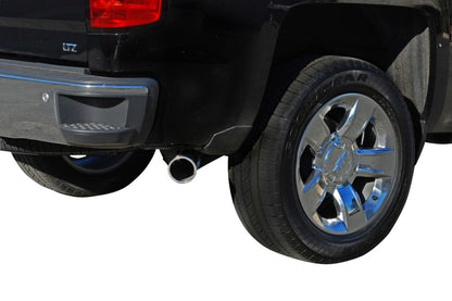 Gibson 14-18 Chevrolet Silverado 1500 LTZ 6.2L 3.5in Cat-Back Single Exhaust - Aluminized