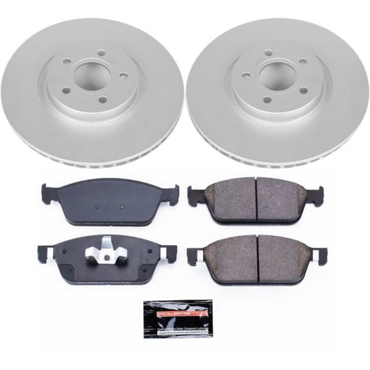 Power Stop 17-18 Ford Escape Front Z23 Evolution Sport Coated Brake Kit