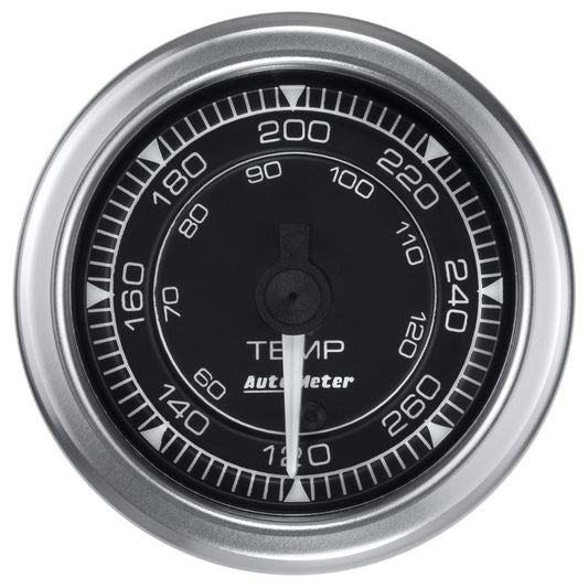 Autometer Chrono 2-1/16in 120-280 Degree Temperature Gauge