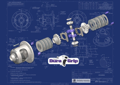 Yukon Dana 60 4.10 & Down Dura Grip Positraction Narrow 32 Spline ABS Compatible