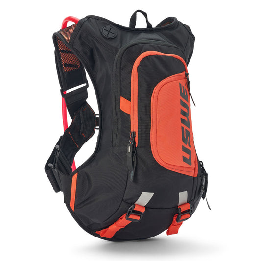 USWE Moto Hydro Hydration Pack 12L - Black/Factory Orange