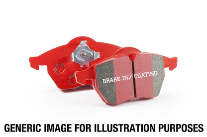 EBC 05-08 Pontiac Grand Prix 5.3 Redstuff Rear Brake Pads